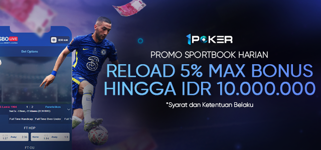 PROMO RELOAD SPORTSBOOK 5%